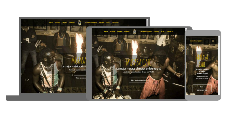 Mufasa Café estrena nueva web