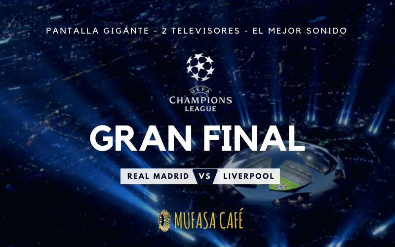 Vive la Gran Final de la Champions en Mufasa Café