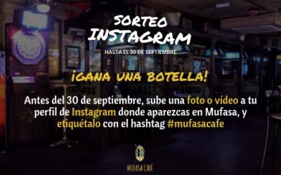 Sorteo Instagram Septiembre 2018