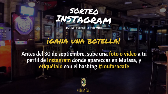 Sorteo Instagram Septiembre 2018